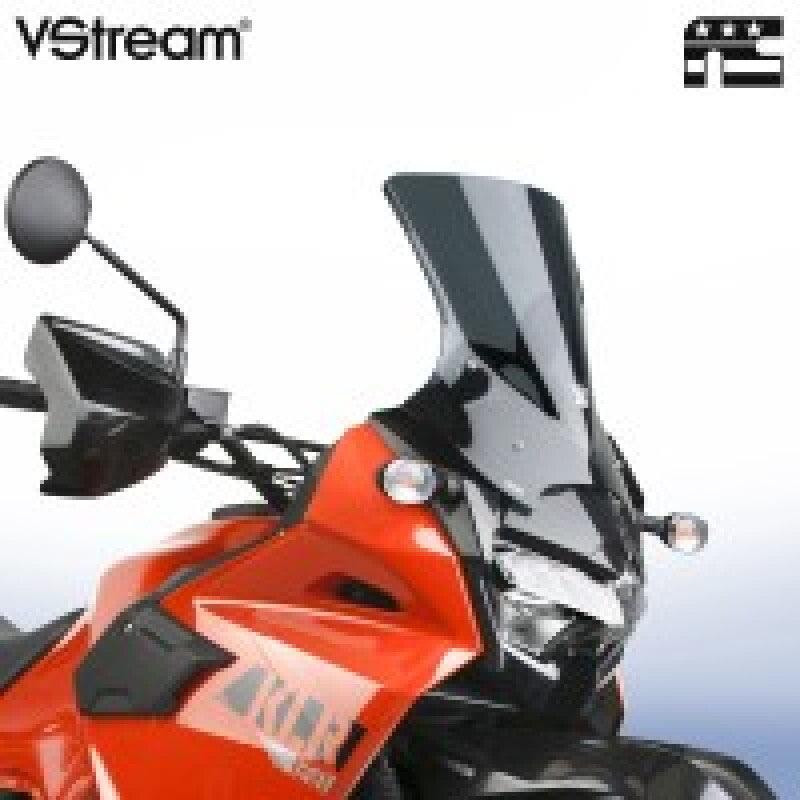 National Cycle 22+ Kawasaki KLR650 V Stream/ Wave Low Windshield-Dark-Tint - Powersports Haven