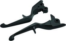 Load image into Gallery viewer, Kuryakyn Trigger Lever Set 08-13 Touring Cable Gloss Black - Powersports Haven