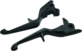 Kuryakyn Trigger Lever Set 08-13 Touring Cable Gloss Black - Powersports Haven