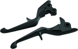 Kuryakyn Trigger Lever Set 08-13 Touring Cable Gloss Black