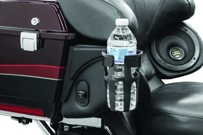 Kuryakyn Reflex Drink Holder-Passenger Mount Black - Powersports Haven