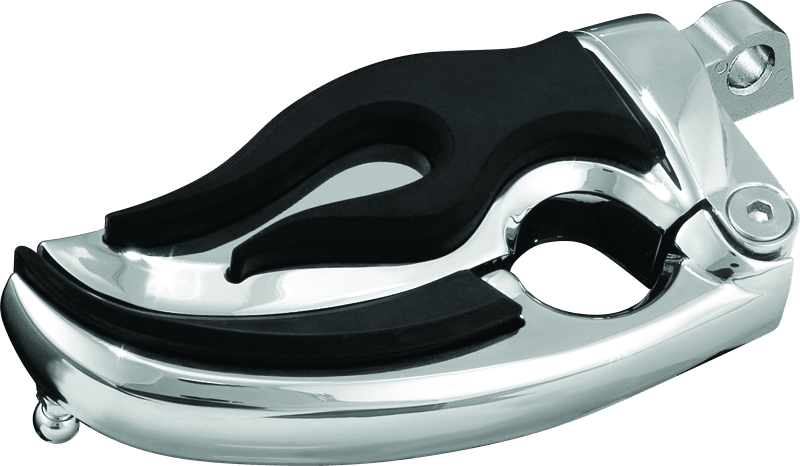 Kuryakyn Flamin Switchblade With Male Mount Adapter Chrome - Powersports Haven
