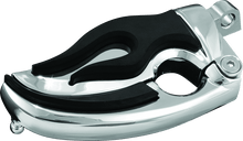 Load image into Gallery viewer, Kuryakyn Flamin Switchblade With Male Mount Adapter Chrome - Powersports Haven