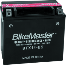 Load image into Gallery viewer, BikeMaster BTX14-BS Battery - Powersports Haven
