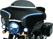 Load image into Gallery viewer, Kuryakyn Smooth Windshield Trim 96-13 Touring Chrome - Powersports Haven