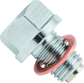 BikeMaster Magnetic Oil Drain Plug 12mm - Stainless - Powersports Haven