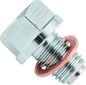 BikeMaster Magnetic Oil Drain Plug 12mm - Stainless - Powersports Haven