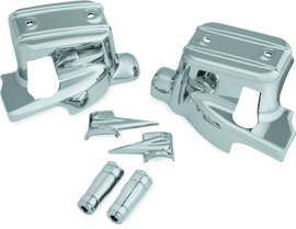 Kuryakyn Brake & Clutch Control Covers Chrome - Powersports Haven