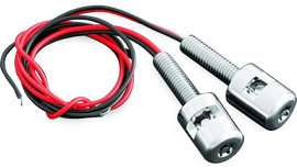 Kuryakyn Led License Plate Bolt Lights Chrome - Powersports Haven