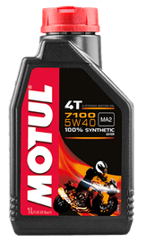 Motul 1L 7100 4-Stroke Engine Oil 5W40 4T - Powersports Haven