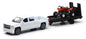 New Ray Toys Chevy Silverado Pickup with ATV/ Scale - 1:43 - Powersports Haven