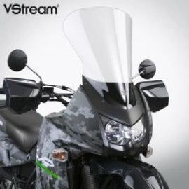 National Cycle 08-18 Kawasaki KLR650 V Stream/ Wave Tall Windshield-Clear - Powersports Haven