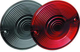 Kuryakyn Red Lenses For Flat Turn Signals - Powersports Haven