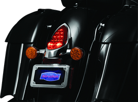 Kuryakyn Tail Light Top Trim Indian Models Chrome - Powersports Haven