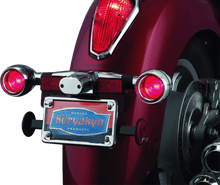 Load image into Gallery viewer, Kuryakyn Deep Dish Bezels With Red Lenses - Powersports Haven