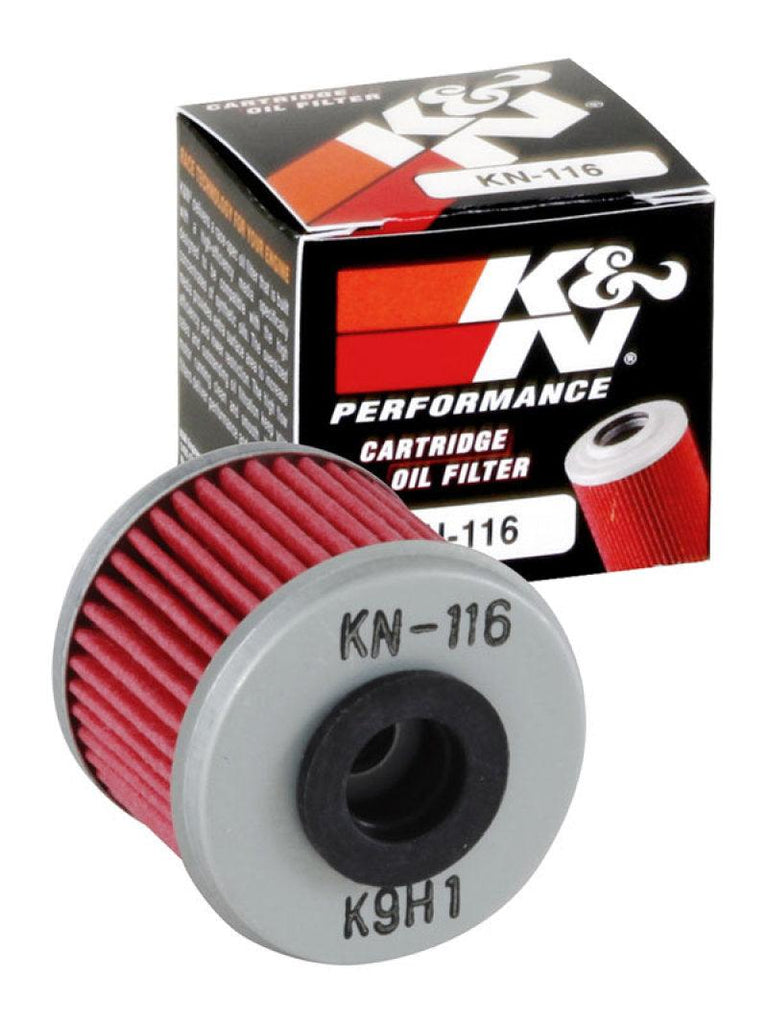 K&N Honda/Husqvarna 1.625in OD x .438in ID x 1.406in H Oil Filter - Powersports Haven