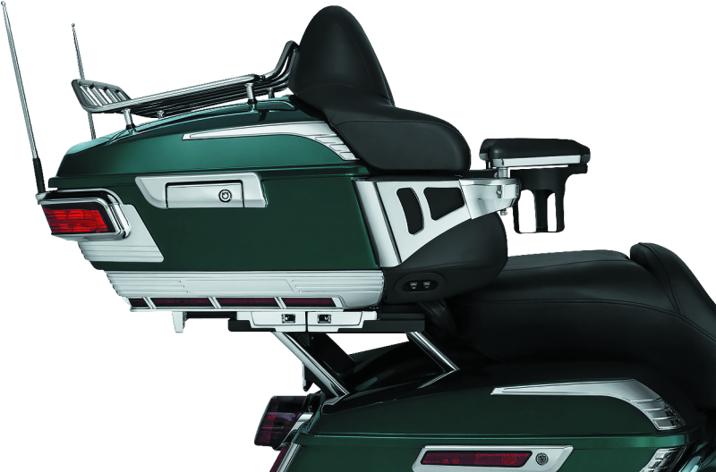 Kuryakyn Quick Adjust Tour-Pak Relocator 14-Up Touring Chrome - Powersports Haven