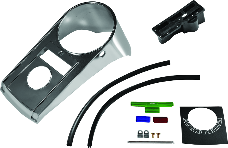 Bikers Choice 68-84FL 71-72 FX 80-86 FXWG 84-95 Softail Chrome Cast Dash Replaces H-D 71241-77T 91 - Powersports Haven