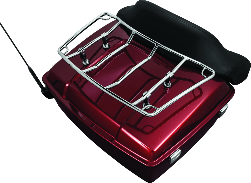 Kuryakyn Multi-Rack Adjustable Trunk Luggage Rack Chrome - Powersports Haven