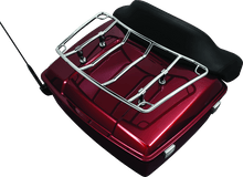 Load image into Gallery viewer, Kuryakyn Multi-Rack Adjustable Trunk Luggage Rack Chrome - Powersports Haven