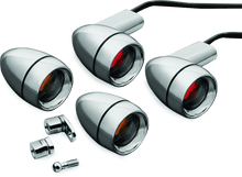 Load image into Gallery viewer, Kuryakyn Late Style Turn Signal Kit Chrome - Powersports Haven
