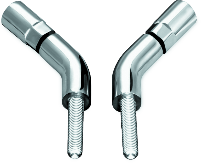 Kuryakyn Mirror Stem 3in Outward Extenders Chrome - Powersports Haven