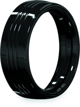 Load image into Gallery viewer, Kuryakyn 7inch Headlamp Trim Ring Gloss Black - Powersports Haven