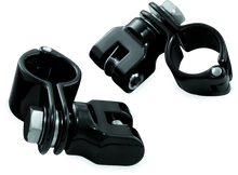 Load image into Gallery viewer, Kuryakyn 1-1/4inch Magnum Quick Clamp With Clevis Black - Powersports Haven