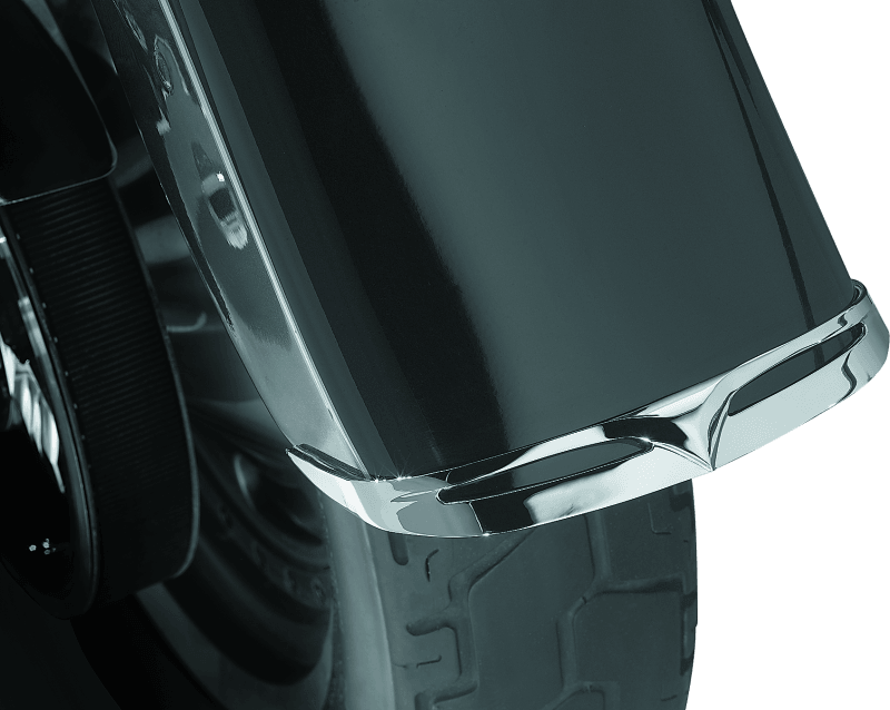 Kuryakyn Fender Tip Rear Fender 90-06 Fat Boy Models Chrome - Powersports Haven