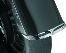 Load image into Gallery viewer, Kuryakyn Fender Tip Rear Fender 90-06 Fat Boy Models Chrome - Powersports Haven