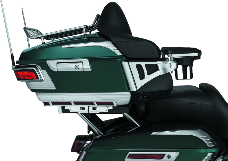 Kuryakyn Quick Adjust Tour-Pak Relocator 14-Up Touring Chrome - Powersports Haven