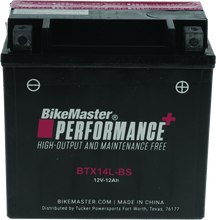 Load image into Gallery viewer, BikeMaster BTX14L-BS Battery - Powersports Haven