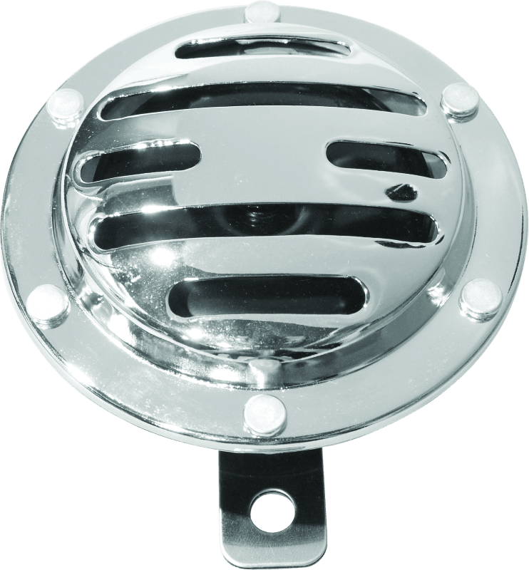 Bikers Choice Chrome Slotted Horn 12V Universal - Powersports Haven