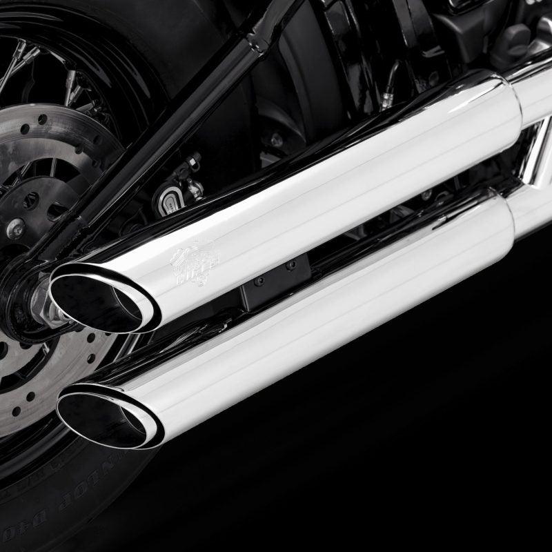 Vance & Hines 2007 Harley Davidson Softail Standard / 07-17 Heritage PCX Slip-On Exhaust - Powersports Haven