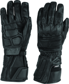 FIRSTGEAR Himalayan Long Gloves Black - Large - Powersports Haven