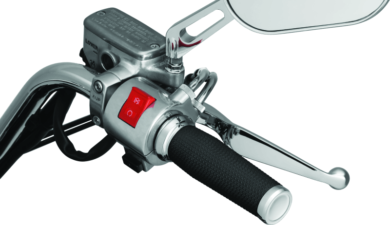 Kuryakyn Thresher Grip Metric Chrome - Powersports Haven