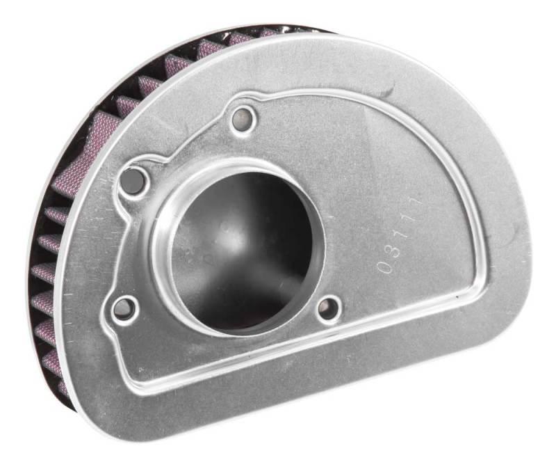 K&N Replacement Unique Air Filter 6.625in L x 4.75in W x 1.625in H with 1 Flange for Harley Davidson - Powersports Haven
