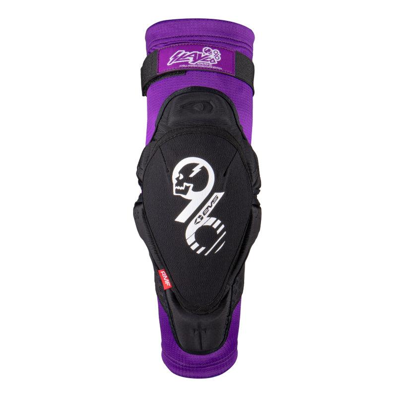 EVS Slayco96 Knee Guard Pair Purple/Black - Youth - Powersports Haven