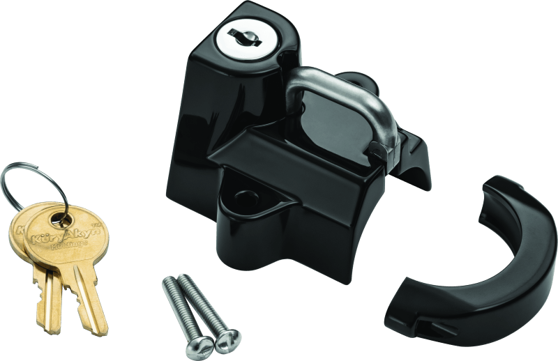 Kuryakyn Universal Helmet Lock 1-1/4-1-1/2 Black - Powersports Haven