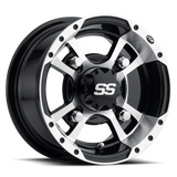 ITP SS 112 10x5 / 4x144 BP / 3+2 Offset Machined Wheel
