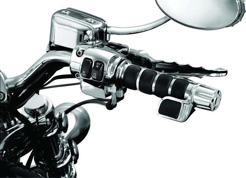 Kuryakyn Grip End Weights Chrome - Powersports Haven