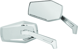 Kuryakyn Hex Mirrors Chrome - Powersports Haven