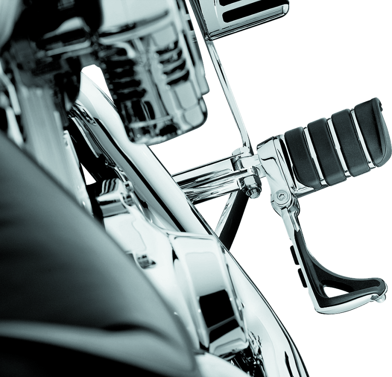 Kuryakyn Switchblade Pegs With Male Mount Adapter Chrome - Powersports Haven