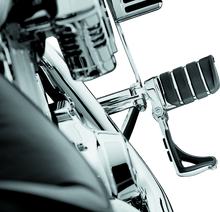 Load image into Gallery viewer, Kuryakyn Switchblade Pegs With Male Mount Adapter Chrome - Powersports Haven