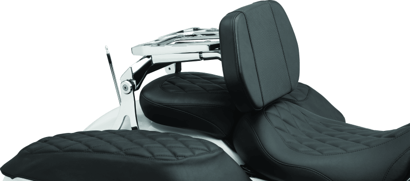 Kuryakyn Neo Driver & Passenger Backrest Chrome - Powersports Haven