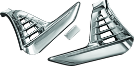 Kuryakyn Louvered Battery Box Cover 01-10 GL1800 Chrome - Powersports Haven