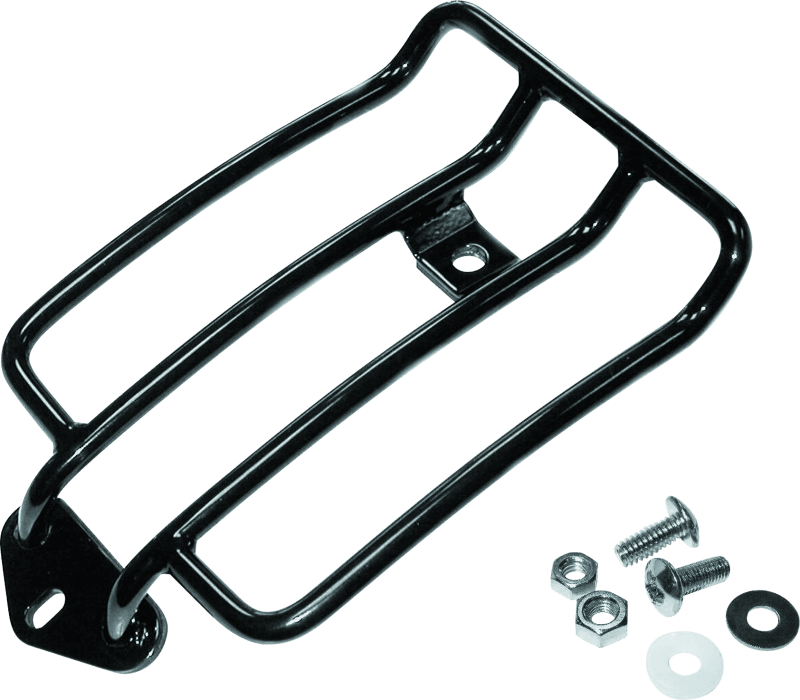 Bikers Choice 04-20 XL Std Models W/Solo Seat Black Luggage Rack - Powersports Haven