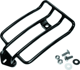 Bikers Choice 04-20 XL Std Models W/Solo Seat Black Luggage Rack - Powersports Haven