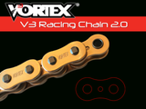 Vortex Racing V3 2.0 Chain 520SX3-108- Gold