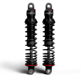 Progressive 93-24 Harley Touring 494 Series Heavy Duty Shocks 13.0in Bushing - Black - Powersports Haven